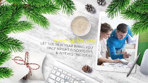 清新时尚的圣诞节公司宣传幻灯片相册动画AE模板Videohive Christmas Slideshow 19...的图片5