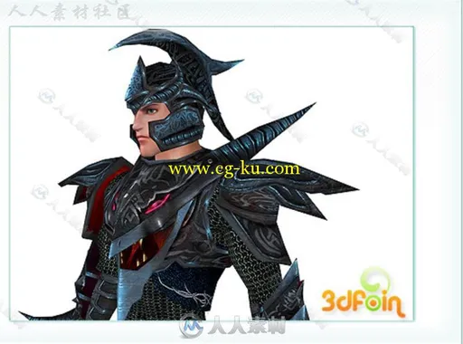黑暗骑士幻想人形生物角色模型Unity3D素材资源的图片12