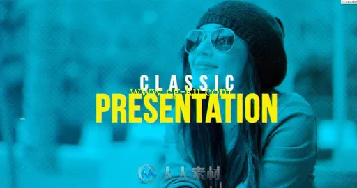 现代完美的产品促销幻灯片相册动画AE模板 Classic Presentation的图片1