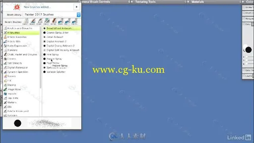 Painter 2017数字绘画基础核心训练视频教程 Painter 2017 Essential Training的图片2