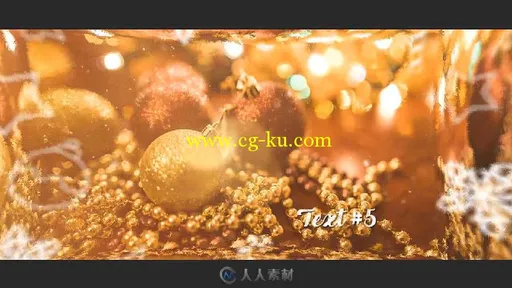 美丽温馨的圣诞节幻灯片相册动画AE模板 Christmas Slideshow的图片4