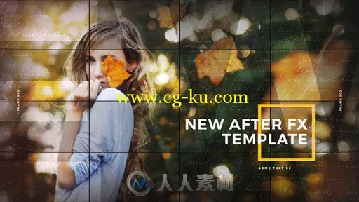 优雅时尚的方块照片幻灯片相册动画AE模板Videohive Elegant Squares Slideshow 1...的图片2