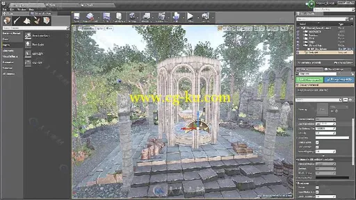 UE4虚幻游戏场景环境视频教程第三季 3DMOTIVE EXTERIOR ENVIRONMENT IN UE4 VOLUME 3的图片2