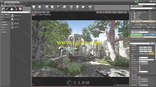 UE4虚幻游戏场景环境视频教程第三季 3DMOTIVE EXTERIOR ENVIRONMENT IN UE4 VOLUME 3的图片3