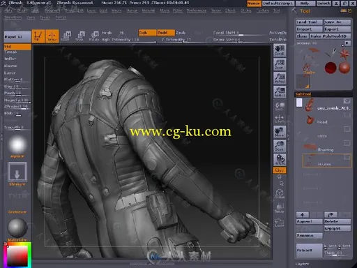 影视游戏角色艺术制作实例训练视频教程 THE GNOMON WORKSHOP CHARACTER MODELING F...的图片2