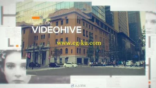 优雅时尚的电视节目广播包幻灯片AE模板 Videohive Inspired Broadcast Package...的图片1