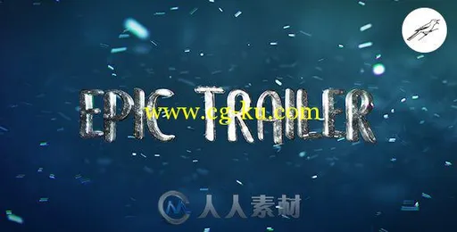 史诗级超酷粒子雪花飞舞电影预告片AE模板Videohive Epic Trailer Titles 6 19014076的图片1