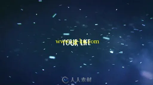 史诗级超酷粒子雪花飞舞电影预告片AE模板Videohive Epic Trailer Titles 6 19014076的图片2