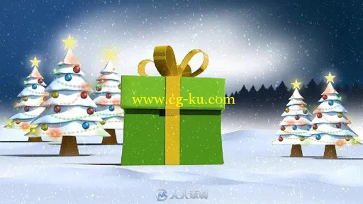 有趣的圣诞节雪人点炸弹礼物卡通动画AE模板Videohive Christmas Love Bomb 19109816的图片2