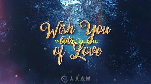 美丽梦幻圣诞节金色粒子标题幻灯片AE模板 Videohive Christmas 19169491的图片3