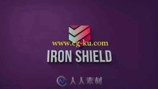 美丽的音乐节奏粒子霓虹跳动标志AE模板VideohiveProjectio Mapping Logo Reveal ...的图片3