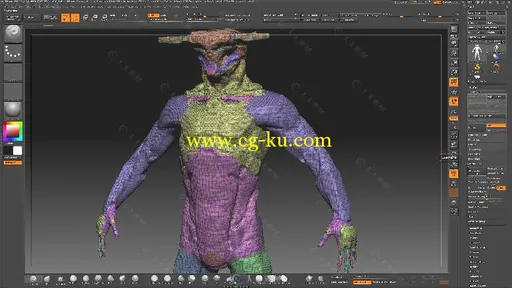 ZBrush概念游戏角色完整实例制作大师级视频教程 LEARN SQUARED CONCEPTING IN ZBRU...的图片1