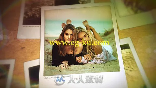 梦幻的拍立得照片墙幻灯片相册动画AE模板Videohive Instant Photo Slideshow 2 19...的图片1