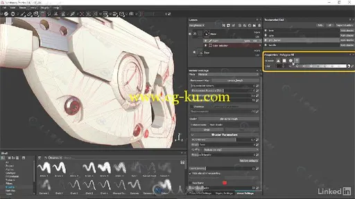 Substance Painter游戏贴图基础核心训练视频教程 Substance Painter Essential Tra...的图片3