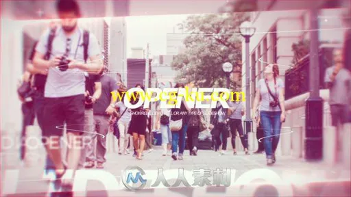 美丽独特的视差幻灯片相册动画AE模板 Videohive Modern Opener PRX 19135981的图片1