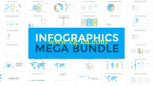 公司企业商务信息图表数据动画AE模板 Videohive Infographics Mega Bundle 19185270的图片3