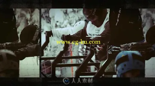 复古故障体育运动片头包装宣传片AE模板 Videohive Extreme Sport Promo 19141196的图片3