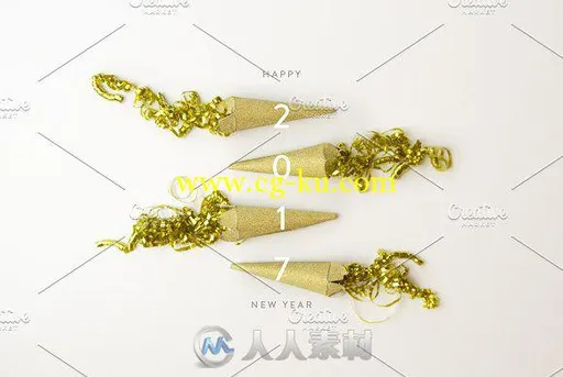 新年快乐照片展示PSD模板的图片4