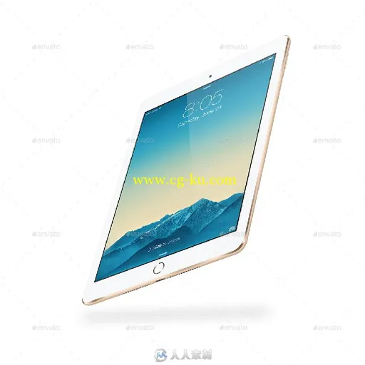 苹果ipadair2展示PSD模板的图片6