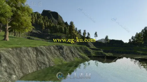 PBR山林风景环境3D模型Unity素材资源的图片3