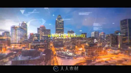 美丽梦幻的数字视差幻灯片相册动画AE模板Videohive Digital Parallax Opener | Sl...的图片2