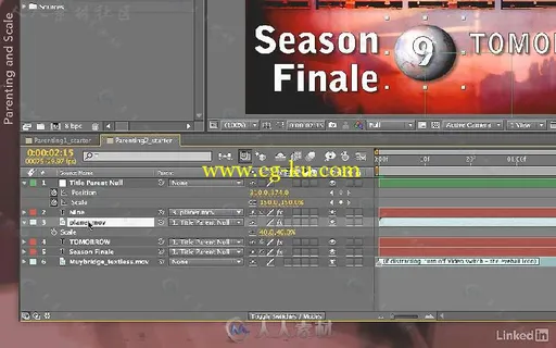 AE晋级之路系列视频教程第七季 - 分组技术 After Effects Apprentice 07 Parenting的图片1