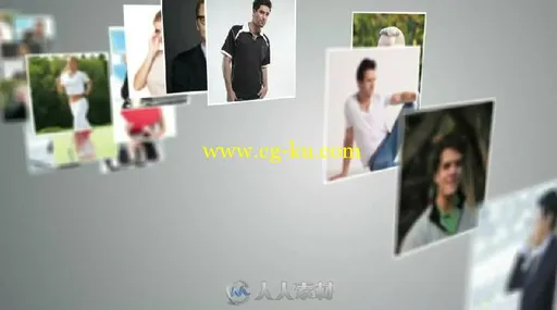 众多图片穿梭汇聚标志显示LOGO演绎AE模板Videohive Multi Photo Logo Reveal 1711...的图片2