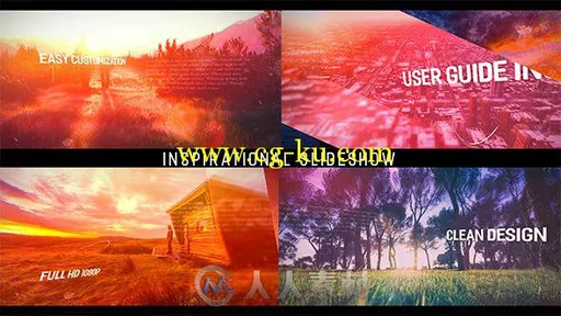 美丽创意视差幻灯片相册动画AE模板Videohive Inspirational Parallax Slideshow 1...的图片1