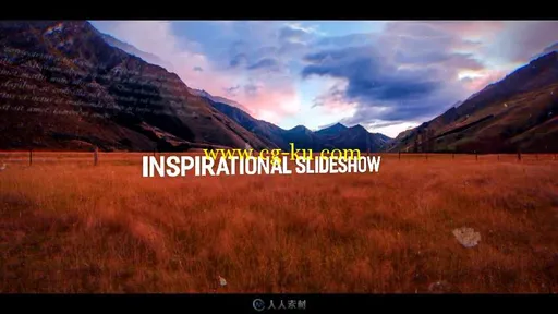 美丽创意视差幻灯片相册动画AE模板Videohive Inspirational Parallax Slideshow 1...的图片5