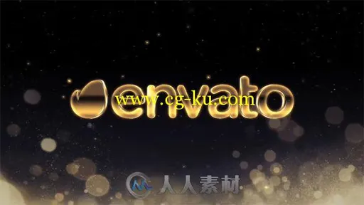 豪华高大上金色粒子标志LOGO演绎AE模板 Videohive Luxury Logo 19239624的图片1