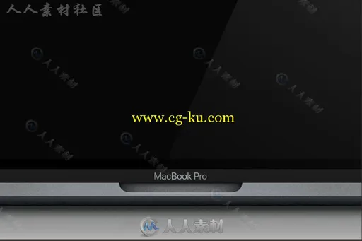 超详细的MacBook Pro样机模型PSD模版的图片1