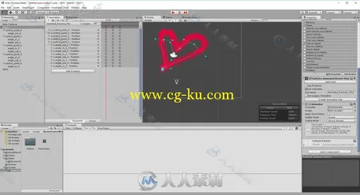 粒子引擎动画动作编辑器扩充Unity素材资源的图片1