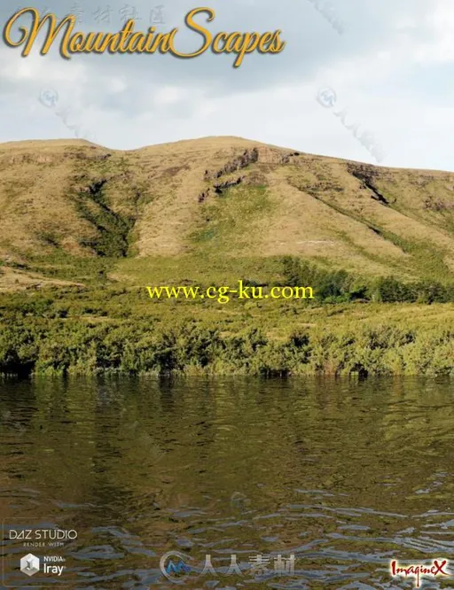 高精度美丽现代山林风景3D模型合辑的图片1