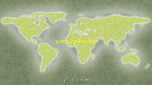 时尚旅游规划3D地图路径动画幻灯片AE模板 Videohive Animated Map Path 17511599的图片3