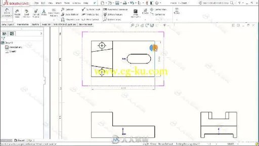 Solidworks从2D草图到3D建模视频教程 UDEMY SOLIDWORKS 2016 ULTIMATE 3D-2D MODEL...的图片1