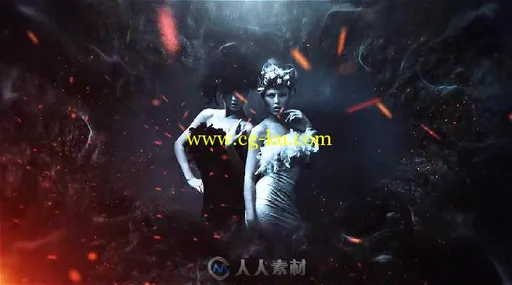 震撼史诗粒子冲击波幻灯片影视片头AE模板 Videohive Cinematic Promo 17731269的图片5