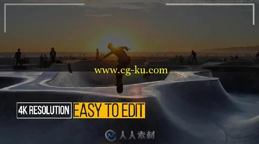 时尚滑动灯光闪烁幻灯片相册动画AE模板 Videohive Smooth Slide 19251628的图片4