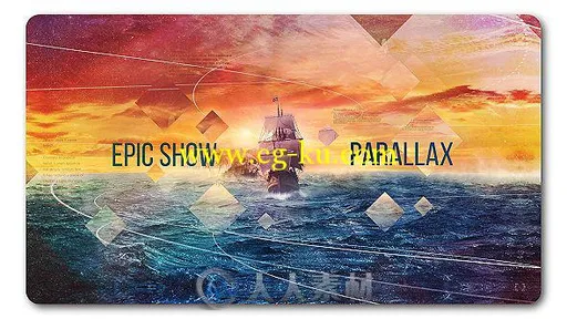 唯美时尚的视差幻灯片影视片头AE模板Videohive Epic Parallax Cinematic Slidesho...的图片1