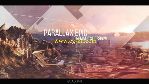 唯美时尚的视差幻灯片影视片头AE模板Videohive Epic Parallax Cinematic Slidesho...的图片8