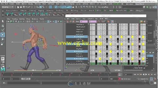 Maya 2017动画规律周期技术训练视频教程 PLURALSIGHT BUILDING WALK CYCLES IN MAY...的图片1