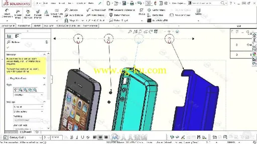 Solidworks手机电子产品零部件设计视频教程 PLURALSIGHT SOLIDWORKS DESIGN COMMUN...的图片4