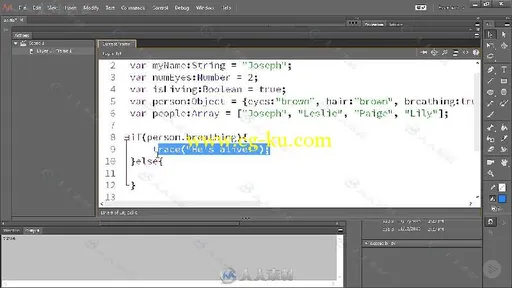 Animate CC动画编程技巧视频教程 PLURALSIGHT ANIMATE CC PROGRAMMING的图片1