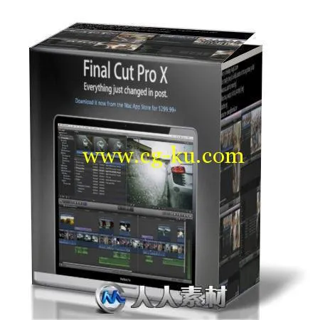 Apple Final Cut Pro X非线剪辑软件V10.3.2版 FINAL CUT PRO X 10.3.2 MULTI MAC的图片1