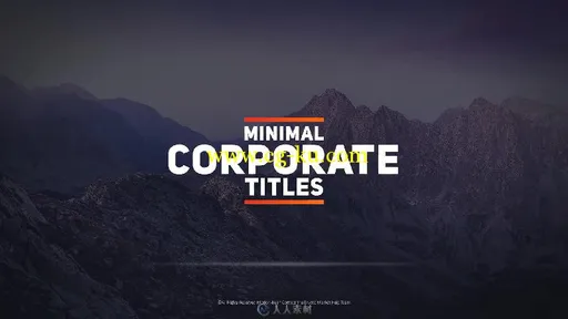 时尚迷你文字字幕企业标题排版动画AE模板 Videohive Mini Titles Pack 19301014的图片3