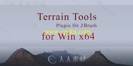 Terrain Tools地形制作Zbrush插件V1.4版 GUMROAD TERRAIN TOOLS 1.4 ZBRUSH PLUGIN的图片1