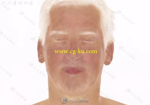 高精度白人男性全脸贴图合辑 TEXTURINGXYZ 50S MALE FULLFACE的图片2