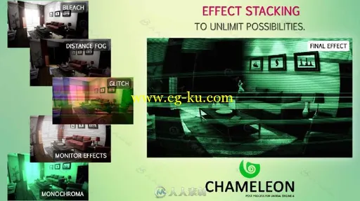 Unreal Engine虚幻游戏游戏素材资源 - 48组色彩特效 UNREAL MARKETPLACE CHAMELEON...的图片3