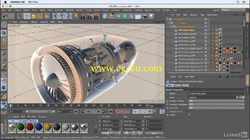 C4D R18产品可视化设计视频教程 CINEMA 4D R18 Essential Training Product Visual...的图片1