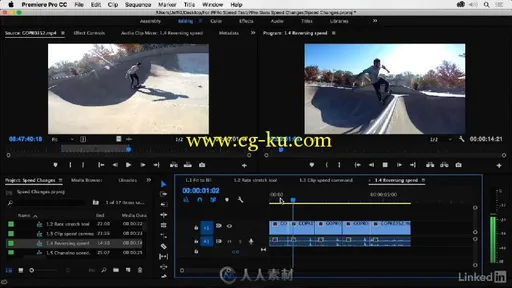 Premiere视频帧速率技术视频教程 Premiere Pro Guru Speed Changes的图片1