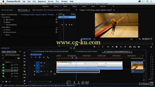 Premiere视频帧速率技术视频教程 Premiere Pro Guru Speed Changes的图片2